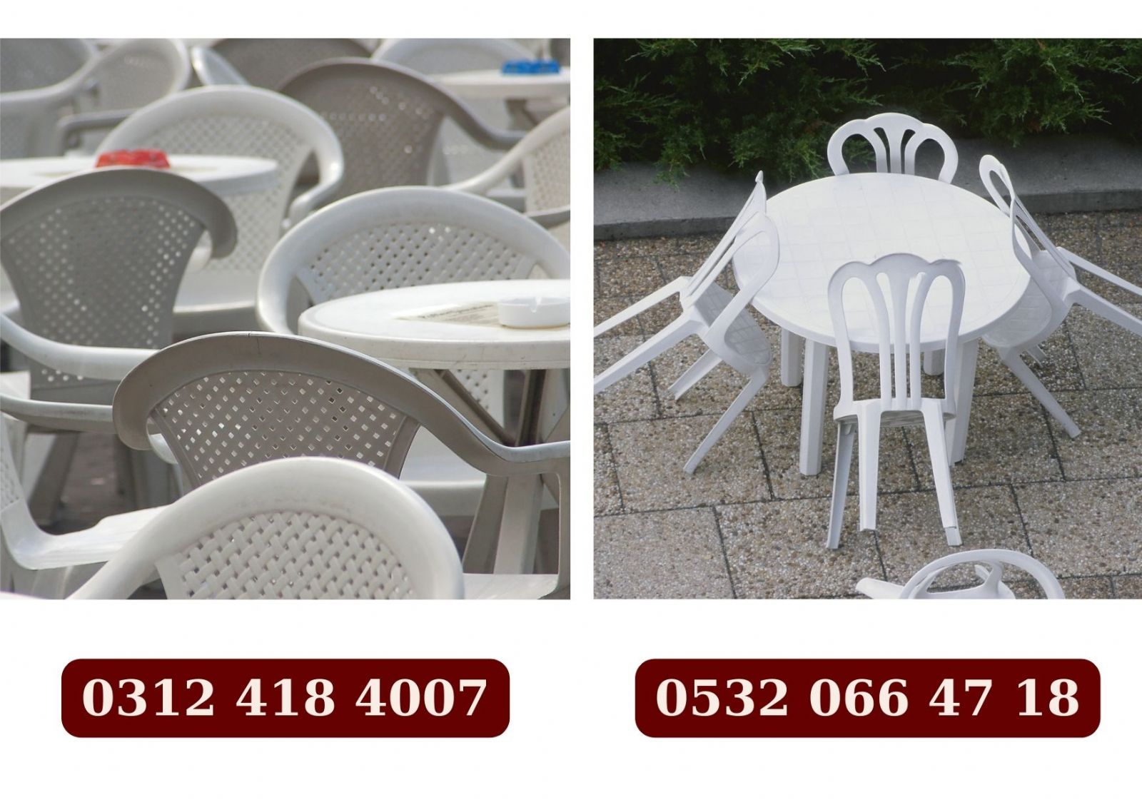 Keçiören Masa Sandalye Kiralama